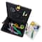 Dritz&#xAE; Black Sewing Notions Large Sewing Basket with Removable Tray